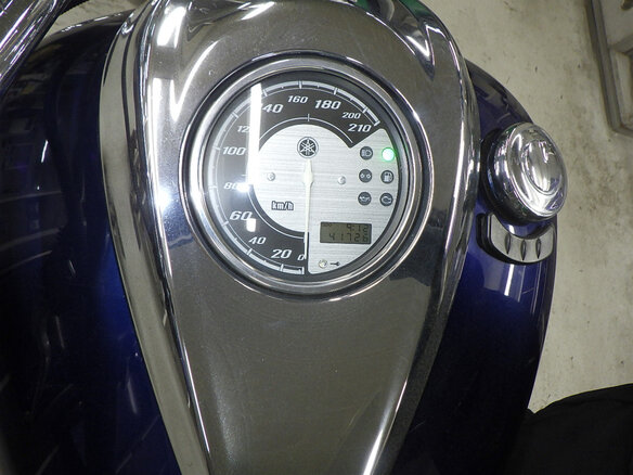 2009 Yamaha XVS950, синий, 740000 рублей - вид 12