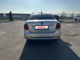 2017 Volkswagen Polo V Рестайлинг, серебристый, 550000 рублей, вид 5