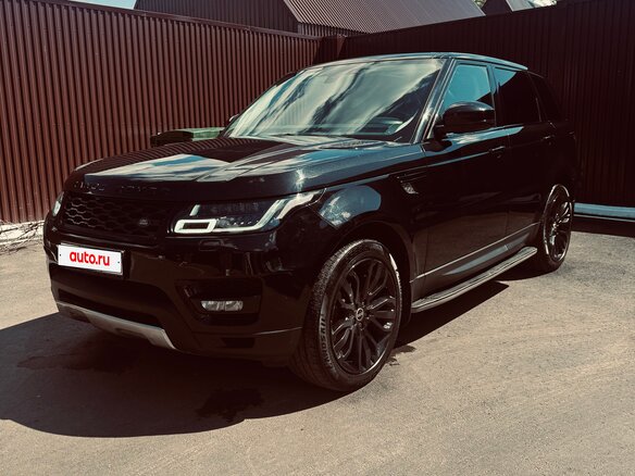 2013 Land Rover Range Rover Sport II, чёрный