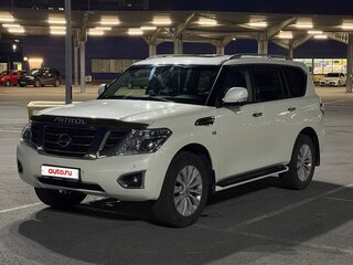 2014 Nissan Patrol VI (Y62) Рестайлинг, белый, 2800000 рублей, вид 1