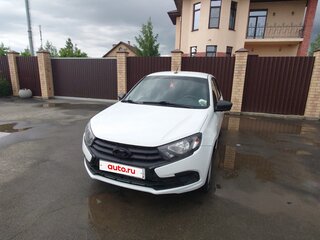 2020 Lada (ВАЗ) Granta I Рестайлинг, белый, 579990 рублей, вид 4