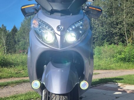 2012 Sym Maxsym 400, серебристый, 310000 рублей, вид 1