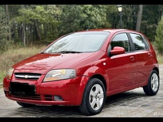 2007 Chevrolet Aveo I, красный, 260000 рублей, вид 1