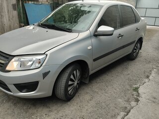 2017 Lada (ВАЗ) Granta I, серебристый, 580000 рублей, вид 1