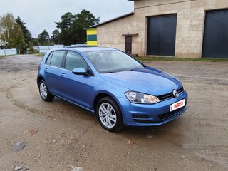 2013 Volkswagen Golf VII, голубой, 1170000 рублей, вид 3