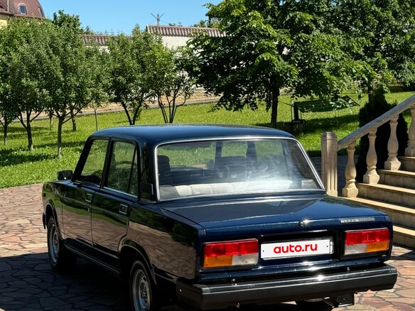 1990 Lada (ВАЗ) 2107, синий - вид 7