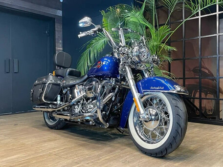 2015 Harley-Davidson Heritage, синий, 1850000 рублей, вид 4