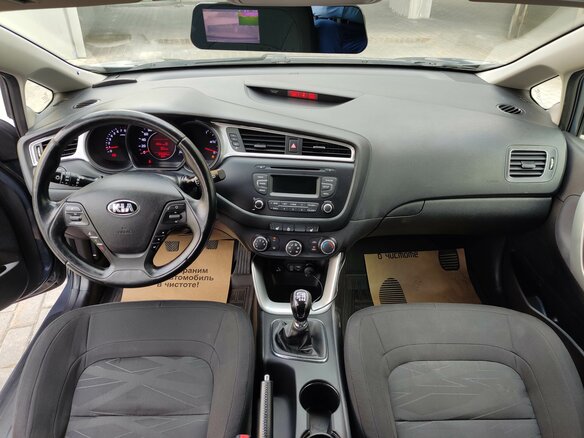 2015 Kia Ceed II Рестайлинг, синий, 955000 рублей - вид 4