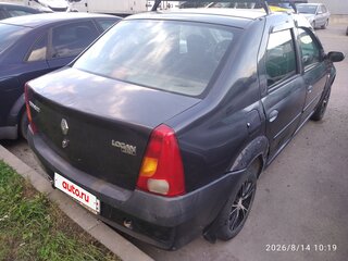 2007 Renault Logan I, серый, 120000 рублей, вид 5