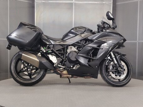 2018 Kawasaki Ninja H2 SX, серый, 1429000 рублей, вид 1