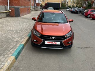 2020 Lada (ВАЗ) Vesta SW I, оранжевый, 1100000 рублей, вид 3