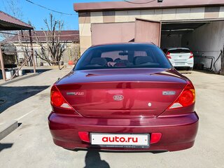2007 Kia Spectra I Рестайлинг 2, красный, 400000 рублей, вид 4