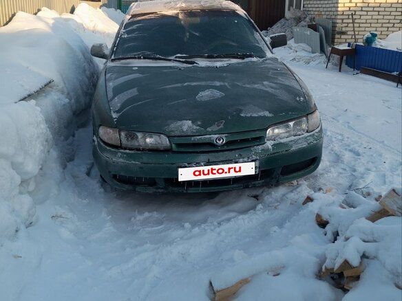 1996 Mazda 626 IV (GE), зелёный, 120000 рублей