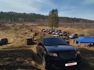 2007 Subaru Tribeca I Рестайлинг, чёрный, 990000 рублей, вид 2