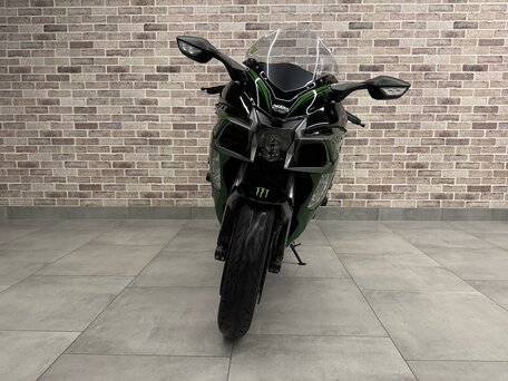 2021 Kawasaki Ninja H2 SX, зелёный, 1385000 рублей, вид 5
