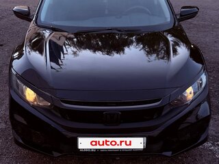 2020 Honda Civic X Рестайлинг, чёрный, 2500000 рублей, вид 4