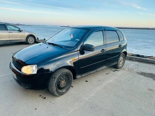 2010 Lada (ВАЗ) Kalina I, чёрный, 170000 рублей, вид 1