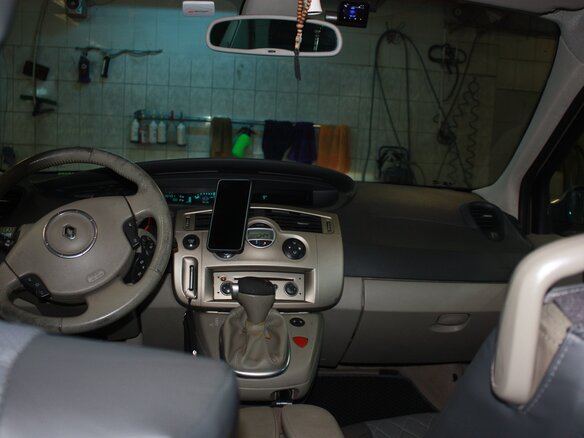 2008 Renault Scenic II Рестайлинг, бежевый, 585000 рублей - вид 7