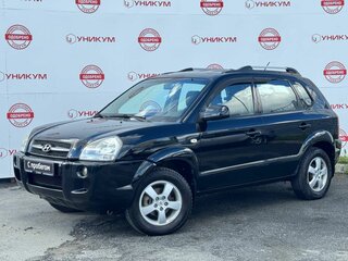 2007 Hyundai Tucson I, чёрный, 599000 рублей, вид 1