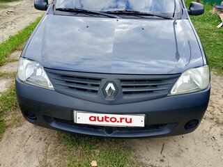 2007 Renault Logan I, серый, 330000 рублей, вид 1
