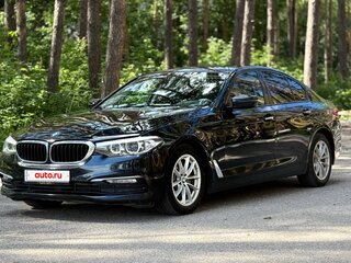 2018 BMW 5 серии 520d VII (G30/G31/G38), чёрный, 2350000 рублей, вид 1