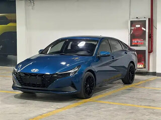 2021 Hyundai Elantra VII (CN7), синий, 1800000 рублей, вид 1