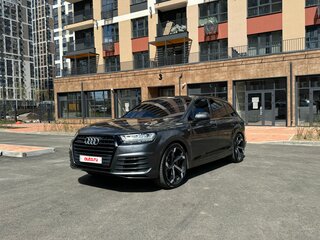 2015 Audi Q7 II (4M), серый, 3780000 рублей, вид 1