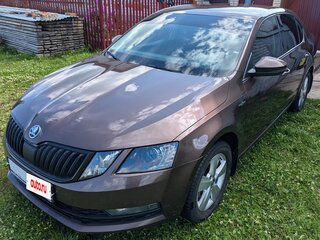 2019 Skoda Octavia III (A7) Рестайлинг, коричневый, 1650000 рублей, вид 1