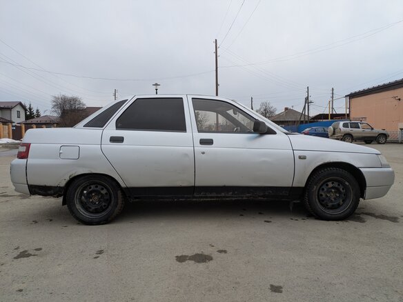 2001 Lada (ВАЗ) 2110, серый, 100000 рублей - вид 3