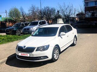 2013 Skoda Superb DSG II Рестайлинг, белый, 1600000 рублей, вид 1