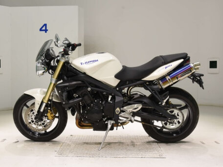 2011 Triumph Speed Triple, белый, 365000 рублей, вид 3