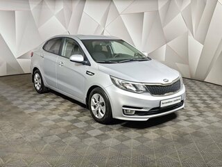 2016 Kia Rio III Рестайлинг, серебристый, 939000 рублей, вид 3