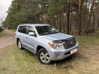 2012 Toyota Land Cruiser 200 Series Рестайлинг 1, голубой, 3800000 рублей, вид 1