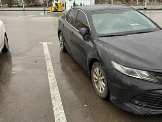 2020 Toyota Camry VIII (XV70), чёрный, 2650000 рублей, вид 5