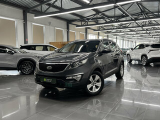 2014 Kia Sportage III Рестайлинг, серый, 1210000 рублей, вид 1