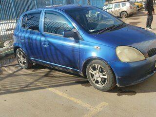 2000 Toyota Vitz I (P10), синий, 185000 рублей, вид 2