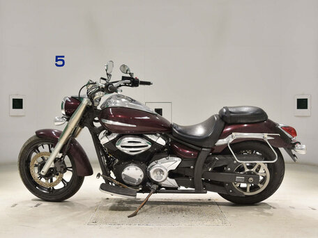 2010 Yamaha XVS950, пурпурный, 710000 рублей, вид 2