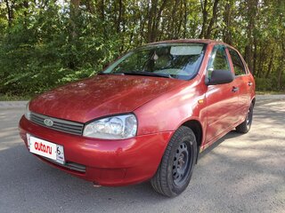 2007 Lada (ВАЗ) Kalina I, красный, 180000 рублей, вид 1