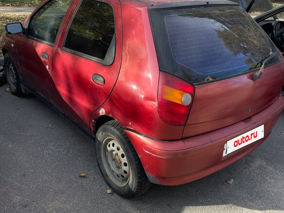 2002 Fiat Palio I Рестайлинг, красный, 65000 рублей - вид 5