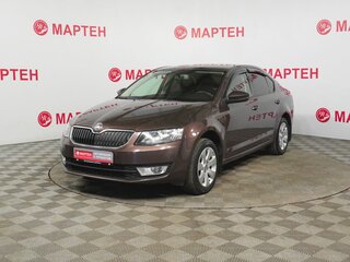 2013 Skoda Octavia III (A7), коричневый, 898000 рублей, вид 1