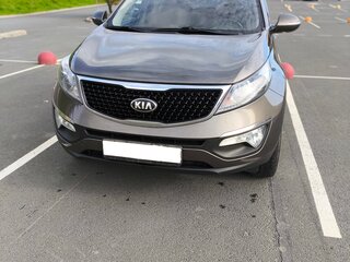 2014 Kia Sportage III Рестайлинг, серебристый, 1250000 рублей, вид 2