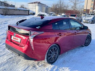 2016 Toyota Prius IV (XW50), красный, 1450000 рублей, вид 3