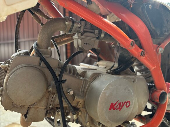 2024 Kayo Basic TT125, белый, 75000 рублей - вид 4