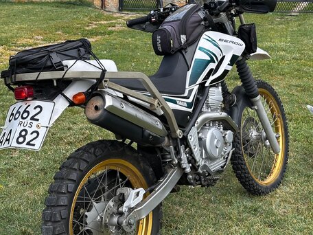 2015 Yamaha XT250 Serow, зелёный, 430000 рублей, вид 4