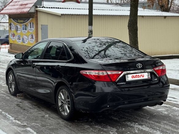 2014 Toyota Camry US Market VII (XV50) Рестайлинг, чёрный, 1470000 рублей - вид 5
