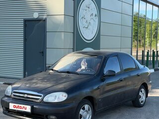 2008 Chevrolet Lanos I, чёрный, 145500 рублей, вид 1