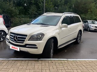 2012 Mercedes-Benz GL-Класс 350 I (X164) Рестайлинг, белый, 1700000 рублей, вид 1