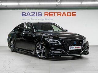 2019 Toyota Crown XV (S220), чёрный, 3680000 рублей, вид 3
