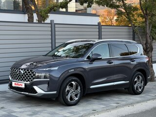 2021 Hyundai Santa Fe IV Рестайлинг, синий, 3630000 рублей, вид 5