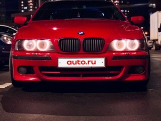2001 BMW 5 серии 530i IV (E39) Рестайлинг, красный, 1500000 рублей, вид 3